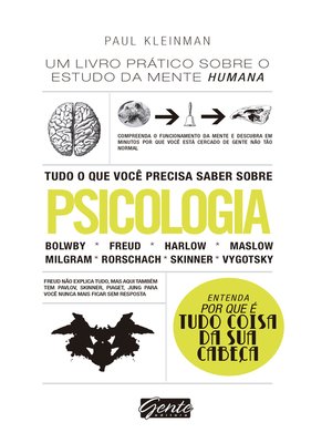 cover image of Tudo o que você precisa saber sobre psicologia